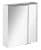FACKELMNN LED Spiegelschrank 60 cm breit, Weiß