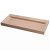 FORZALAQUA BELLEZZA Waschbecken 120,5 cm breit, Travertin, Naturstein, ohne Hahnloch