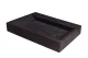 FORZALAQUA BELLEZZA Waschbecken 60 cm breit, Bluestone, Naturstein, ohne Hahnloch