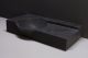 FORZALAQUA LAGUNA Waschbecken 80 cm breit, Bluestone, Naturstein, ohne Hahnloch