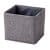 FACKELMANN Aufbewahrungskorb 14 cm breit, Grau, faltbar