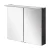 Fackelmann B.PERFEKT LED Spiegelschrank 80 cm breit, Anthrazit