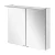 Fackelmann B.PERFEKT LED Spiegelschrank 80 cm breit, Weiß