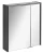 Fackelmann DENVER LED Spiegelschrank 60 cm breit, Anthrazit