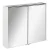 Fackelmann DENVER LED Spiegelschrank 80 cm breit, Weiß