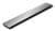 FACKELMANN Magnetleiste 20 cm breit, Silber/Schwarz