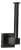 FACKELMANN NEW YORK Toilettenpapier Ersatzrollenhalter, Schwarz matt