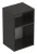 GEBERIT SMYLE SQUARE Badregal 36 cm breit, Anthrazit, 2 Fächer