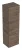 GEBERIT SMYLE SQUARE Midischrank 36 cm breit, Braun dunkel
