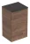 GEBERIT SMYLE SQUARE Seitenschrank 36 cm breit, Braun dunkel, Türanschlag rechts