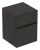 GEBERIT SMYLE SQUARE Seitenschrank 45 cm breit, Anthrazit, 2 Schubladen