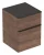 GEBERIT SMYLE SQUARE Seitenschrank 45 cm breit, Braun dunkel