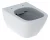 GEBERIT SMYLE SQUARE Tiefspül-WC 49 cm, Weiß, spülrandlos, wandhängend