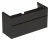 GEBERIT SMYLE SQUARE Waschbeckenunterschrank 118,4 cm breit, Anthrazit