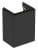 GEBERIT SMYLE SQUARE Waschbeckenunterschrank 44,2 cm breit, Anthrazit, Türanschlag links