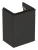 GEBERIT SMYLE SQUARE Waschbeckenunterschrank 44,2 cm breit, Anthrazit, Türanschlag links