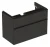 GEBERIT SMYLE SQUARE Waschbeckenunterschrank 88,4 cm breit, Anthrazit