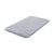 GRUND MELANGE Badematte 70 x 120 cm Silber
