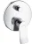 HANSGROHE METRIS Badewannenarmatur, Chrom, Unterputz, rund
