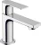 HANSGROHE REBRIS E 80 Waschtischarmatur, Chrom, mit Zugstangen-Ablaufgarnitur, CoolStart