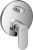 HANSGROHE REBRIS S Badewannenarmatur, Chrom, Unterputz, rund