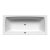 KALDEWEI CAYONO DUO Badewanne 180 cm breit, Weiß, Mod. 725