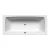 KALDEWEI CAYONO DUO Badewanne 180 cm breit, Weiß, Mod. 725
