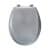 KAN WC-Sitz 2001 Exclusive, Silbermetallic