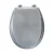 KAN WC-Sitz 2001 Exclusive, Silbermetallic