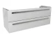 LANZET K1 Waschbeckenunterschrank 120 cm, Weiß