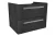 LANZET K1 Waschbeckenunterschrank 59 cm, Anthrazit Holzoptik