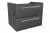 LANZET K1 Waschbeckenunterschrank 59 cm, Anthrazit