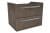 LANZET K1 Waschbeckenunterschrank 59 cm, Braun dunkel