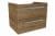 LANZET K1 Waschbeckenunterschrank 60 cm breit, Braun hell