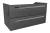 LANZET K1 Waschbeckenunterschrank 90 cm, Anthrazit