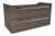 LANZET K1 Waschbeckenunterschrank 90 cm, Braun dunkel