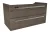 LANZET K1 Waschbeckenunterschrank 90 cm, Braun dunkel