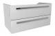 LANZET K1 Waschbeckenunterschrank 90 cm, Weiß