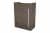 LANZET K3 Waschbeckenunterschrank Gäste WC 44 cm breit, Braun dunkel, Türanschlag links