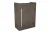 LANZET K3 Waschbeckenunterschrank Gäste WC 44 cm breit, Braun dunkel, Türanschlag links