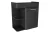 LANZET K8 Gäste WC Waschtischunterschrank 55 cm, Schwarz