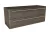 LANZET K8 Waschtischunterschrank 116 cm Dunkelbraun