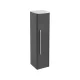 Lanzet CLASSICO Midischrank, Anthrazit/Weiß, rechts