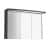 Lanzet CLASSICO Spiegelschrank 100 cm, Schwarz, links