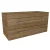 Lanzet K5 Waschbeckenunterschrank 118 cm, Braun hell