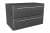 Lanzet K8 Waschtischunterschrank 76 cm Anthrazit