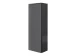 Lanzet Kofferschrank 40,5 cm, Schwarz Glanz, links