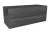 Lanzet M9 Waschtischunterschrank 120 cm Anthrazit