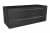 Lanzet M9 Waschtischunterschrank 120 cm Schwarz