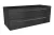 Lanzet M9 Waschtischunterschrank 120 cm Schwarz